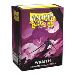 Dragon Shield Dual Matte Sleeve - Wraith 100ct