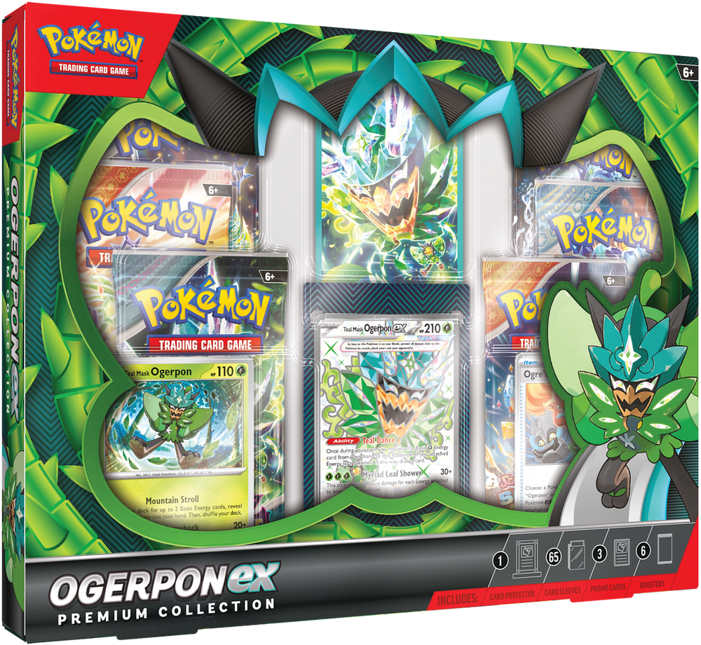Pokemon: "Ogerpon Ex Premium Collection"