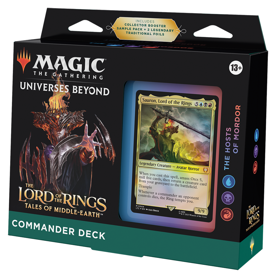 The Lord of the Rings: Tales of Middle-earth™: "Commander Decks"