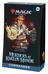 Murders at Karlov Manor: "Commander Decks"