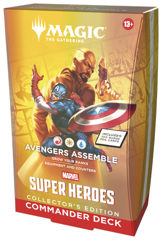 MTG - Marvel Super Heroes: "Commander Decks - Collector's Edition"