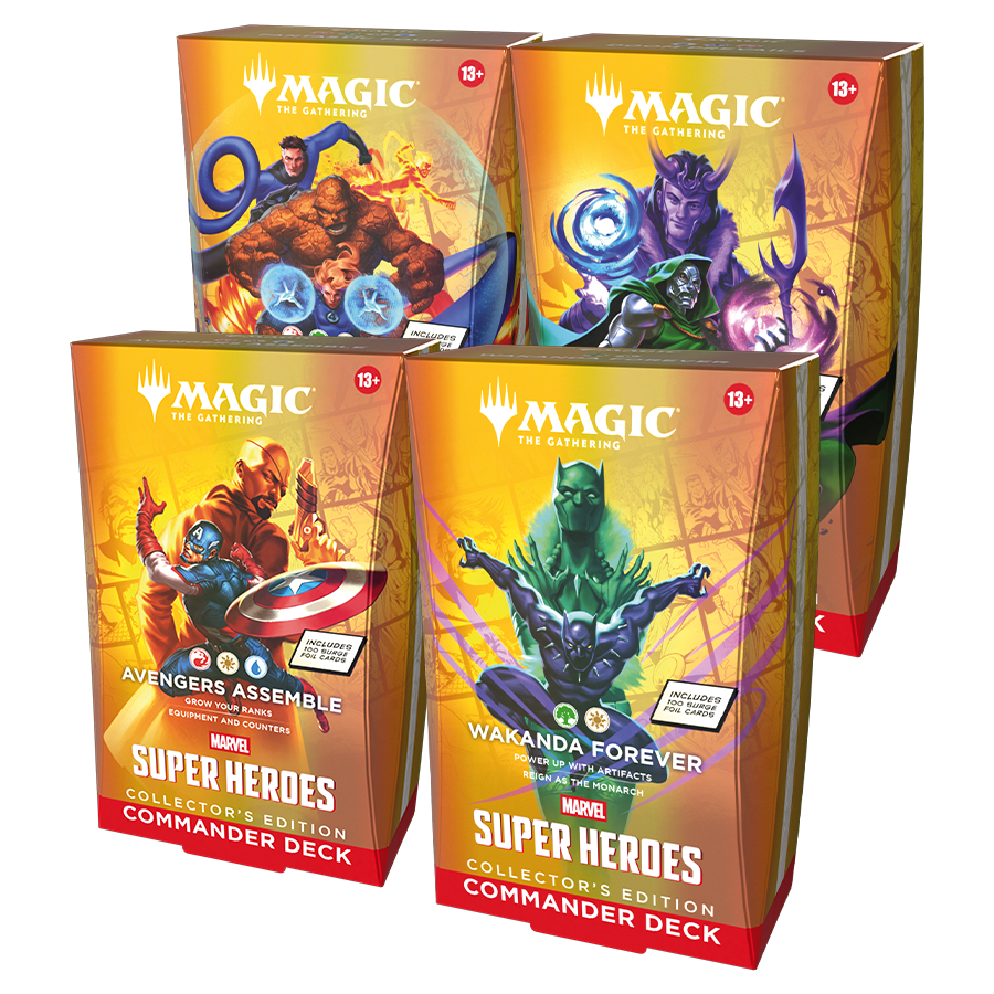 MTG - Marvel Super Heroes: "Commander Decks - Collector's Edition"