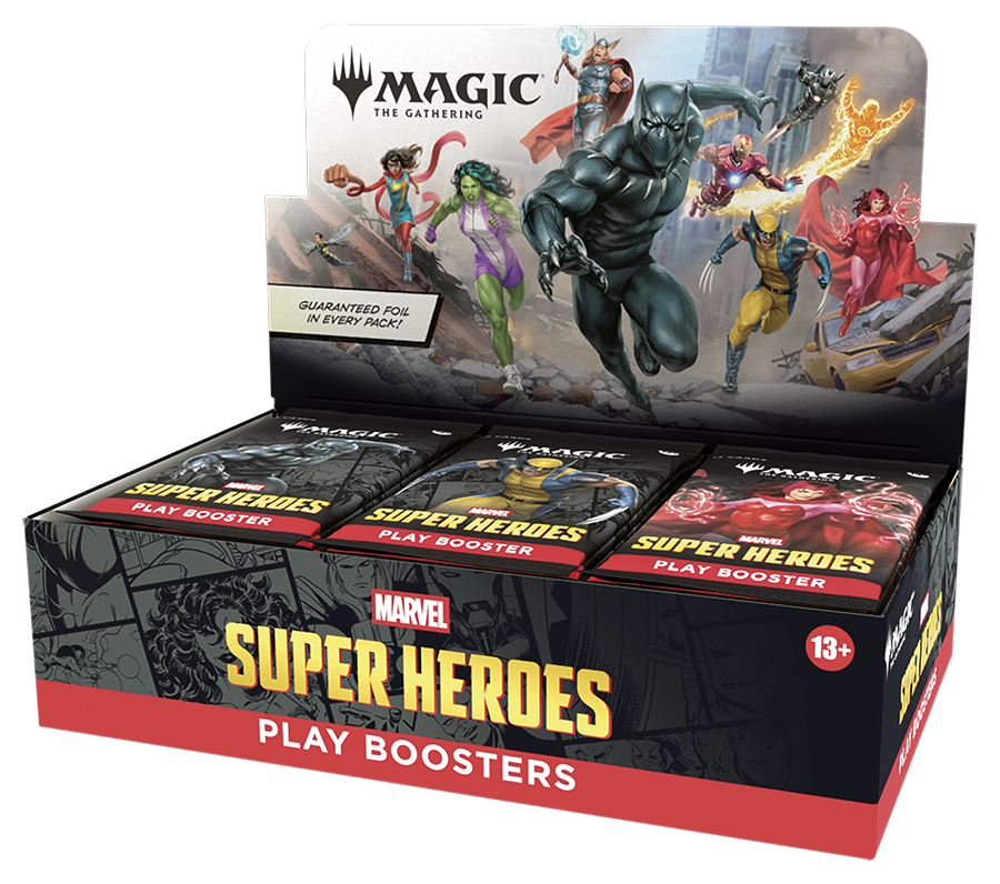 MTG - Marvel Super Heroes: "Play Booster Display"