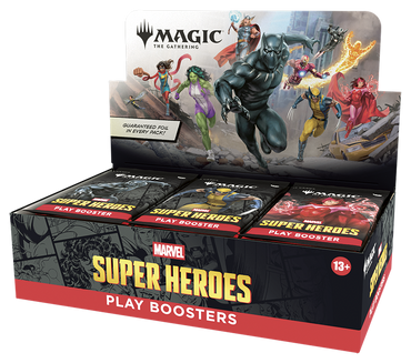 MTG - Marvel Super Heroes: "Play Booster Display"
