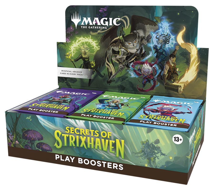 Secrets of Strixhaven: "Play Booster Display"