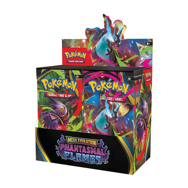 Pokemon: Mega Evolution - Phantasmal Flames: "Booster Display Box"
