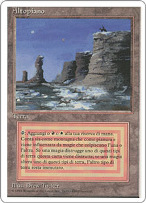 ITALIAN Plateau [Revised Edition (Foreign White Border)]