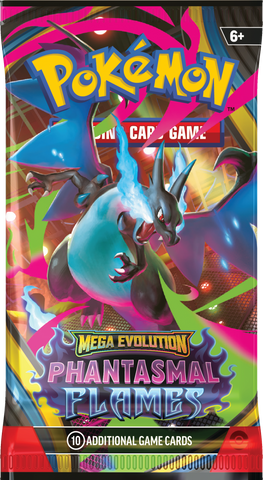 Pokemon: Mega Evolution - Phantasmal Flames: "Booster Pack"