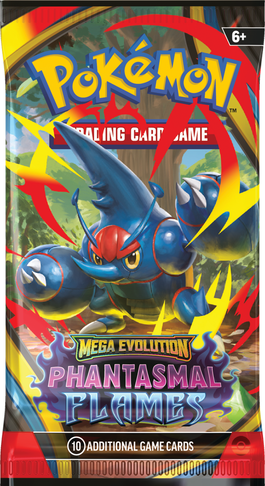 Pokemon: Mega Evolution - Phantasmal Flames: "Booster Pack"