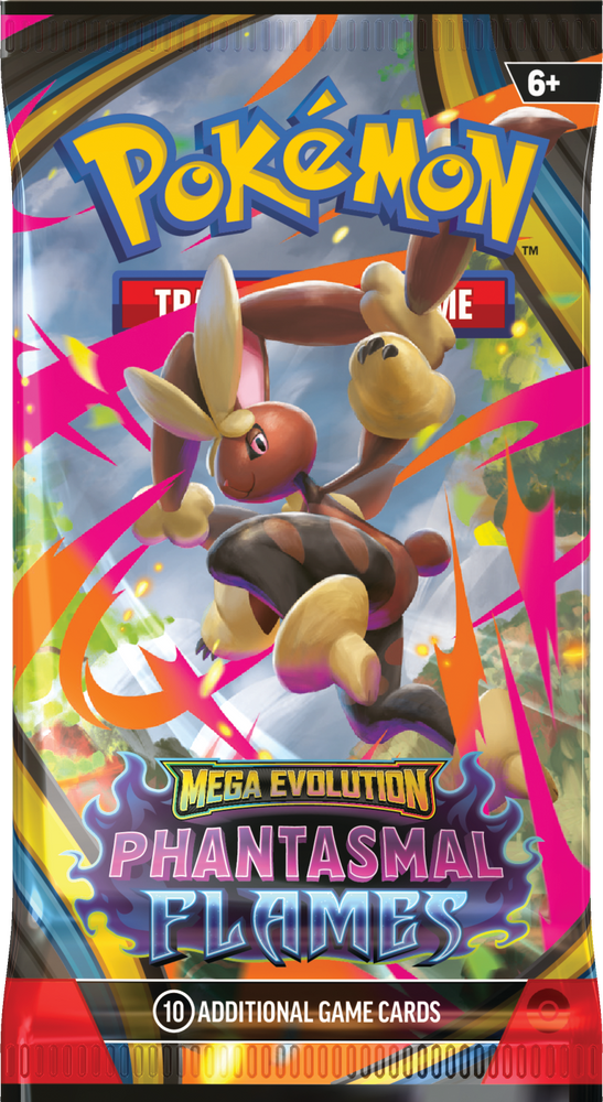 Pokemon: Mega Evolution - Phantasmal Flames: "Booster Pack"