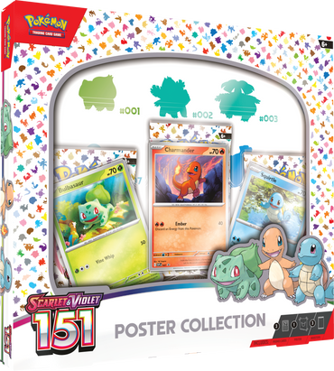Pokemon: Scarlet & Violet - 151: "Poster Collection"