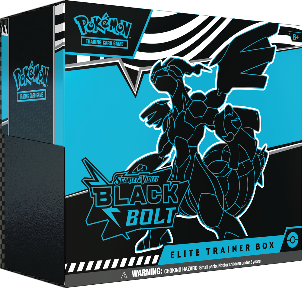 Pokemon: Scarlet & Violet - Black Bolt: "Elite Trainer Box"