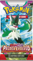 Pokemon: Scarlet & Violet - Paldea Evolved: "Booster Packs" | Oasis Games Chile