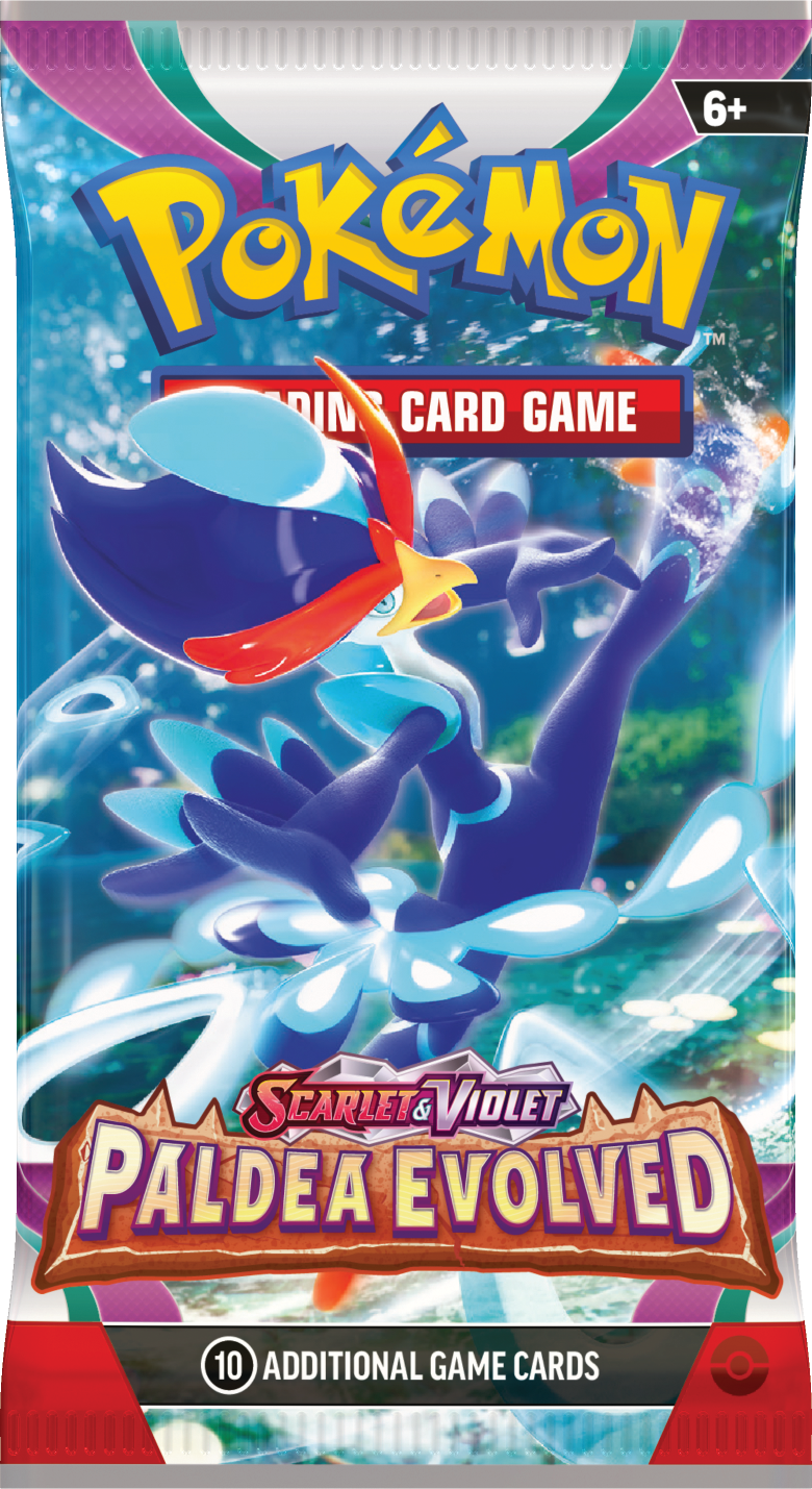 Pokemon: Scarlet & Violet - Paldea Evolved: "Booster Packs" | Oasis Games Chile