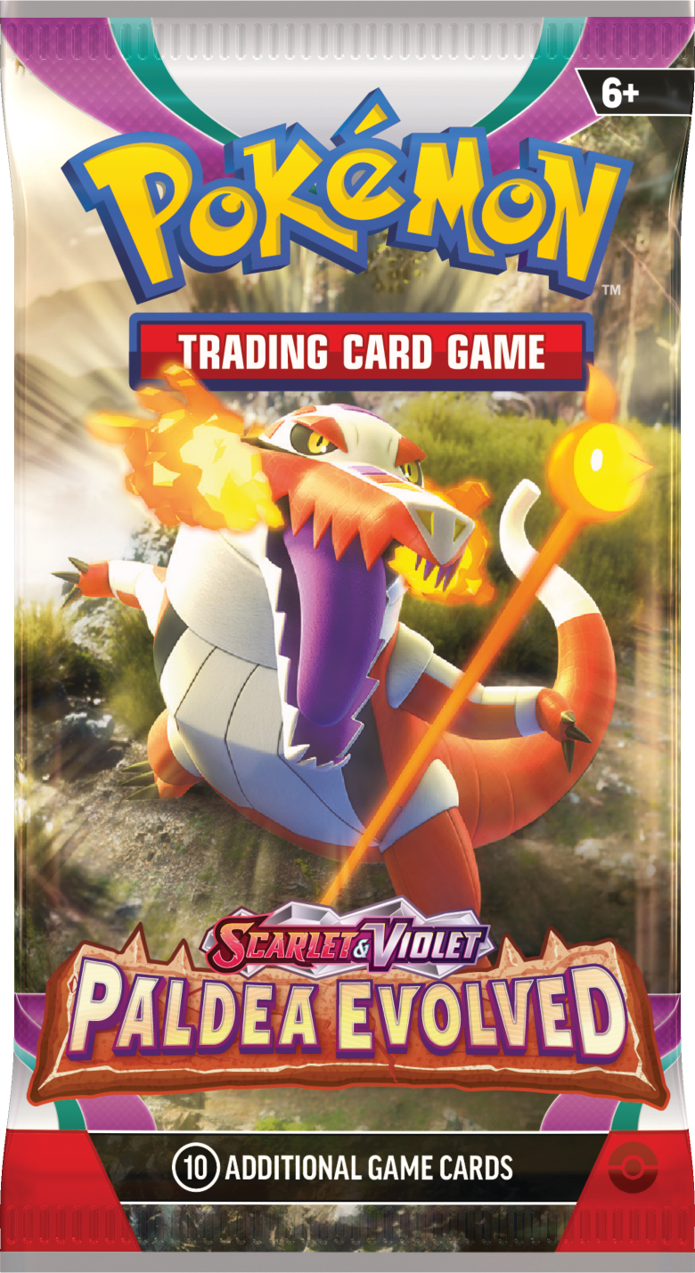 Pokemon: Scarlet & Violet - Paldea Evolved: "Booster Packs" | Oasis Games Chile