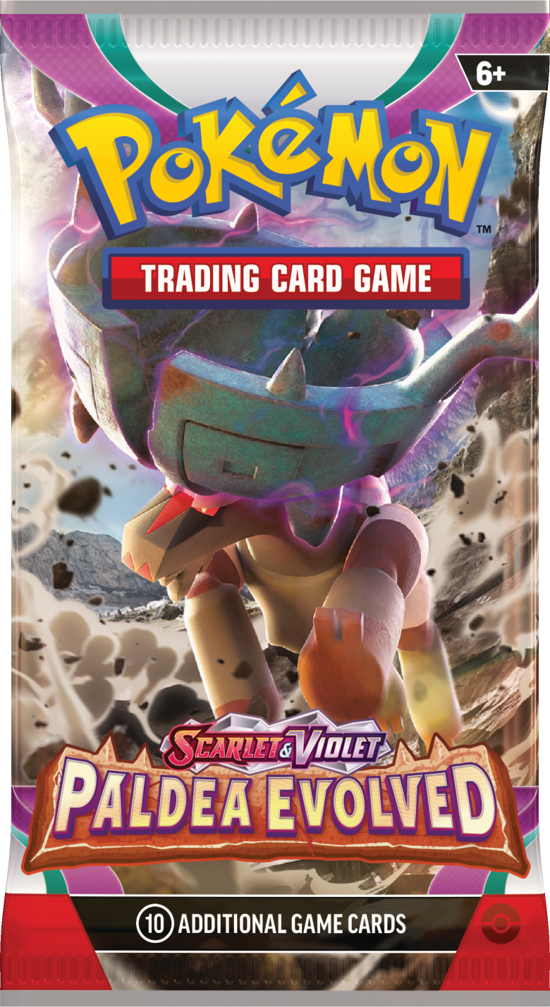 Pokemon: Scarlet & Violet - Paldea Evolved: "Booster Packs" | Oasis Games Chile