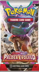 Pokemon: Scarlet & Violet - Paldea Evolved: "Booster Packs" | Oasis Games Chile