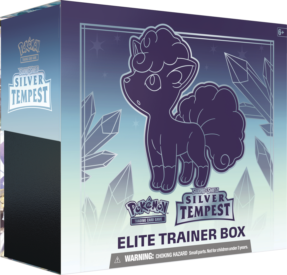 Pokemon: Sword & Shield - Silver Tempest: "Elite Trainer Box"