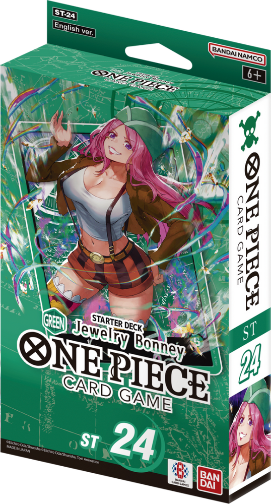 One Piece Card Game: Starter Deck GREEN Jewelry Bonney [ST-24]
