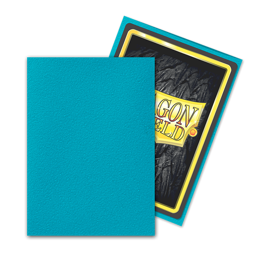 Dragon Shield Matte Sleeve - Turquoise 100ct