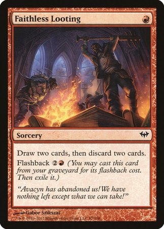 JAPANESE Faithless Looting [Dark Ascension]