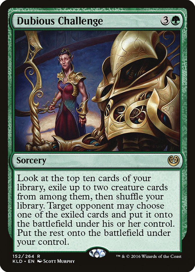 FRENCH Dubious Challenge [Kaladesh]