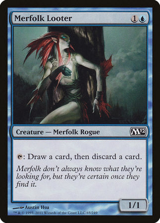 ITALIAN Merfolk Looter [Magic 2012]