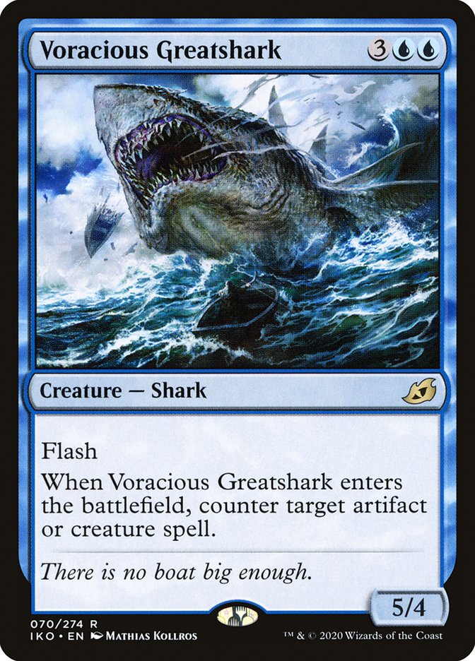 JAPANESE Voracious Greatshark [Ikoria: Lair of Behemoths]