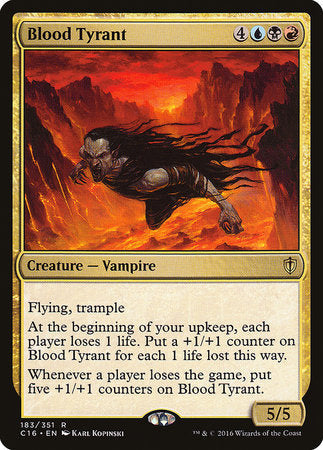 JAPANESE Blood Tyrant [Commander 2016]