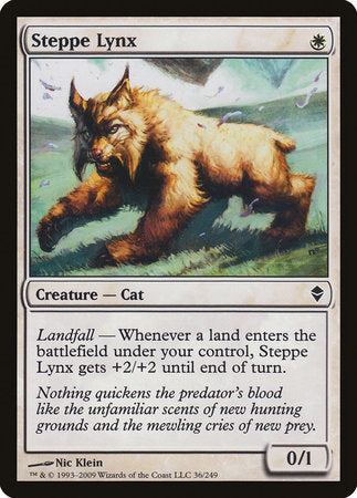 JAPANESE Steppe Lynx [Zendikar]