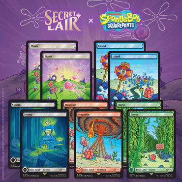 Secret Lair: "Secret Lair x SpongeBob SquarePants: Lands Under the Sea"