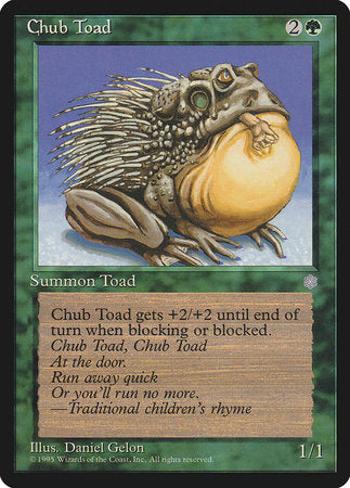 PORTUGUESE Chub Toad [Ice Age]