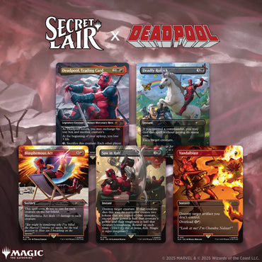 Secret Lair: "Secret Lair x Marvel's Deadpool"