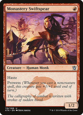 JAPANESE Monastery Swiftspear [Khans of Tarkir]