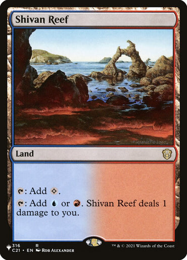 Shivan Reef [Secret Lair: Heads I Win, Tails You Lose]
