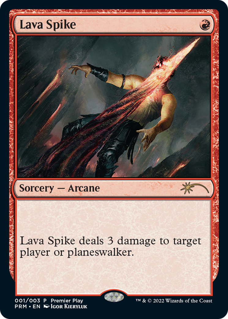 Lava Spike [Pro Tour Promos]