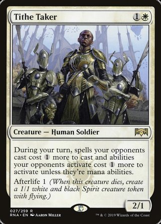 PORTUGUESE Tithe Taker [Ravnica Allegiance]