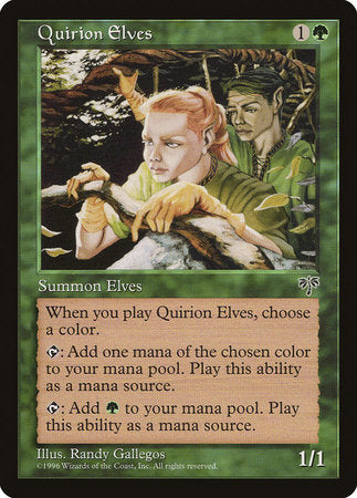 PORTUGUESE Quirion Elves [Mirage]