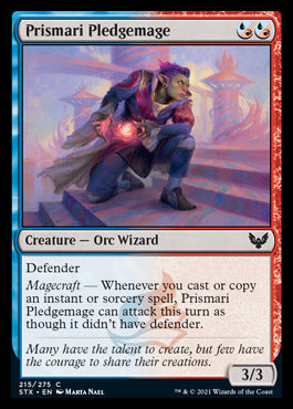 JAPANESE Prismari Pledgemage [Strixhaven: School of Mages]