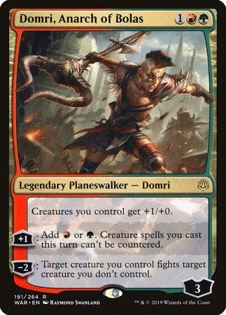 JAPANESE Domri, Anarch of Bolas [War of the Spark]