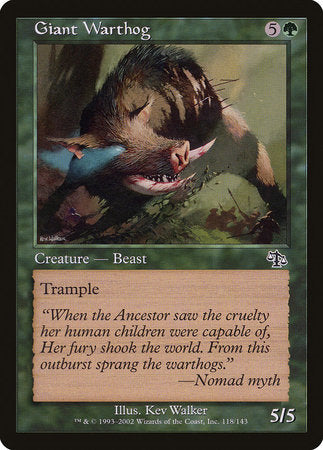 FRENCH Giant Warthog [Judgment]