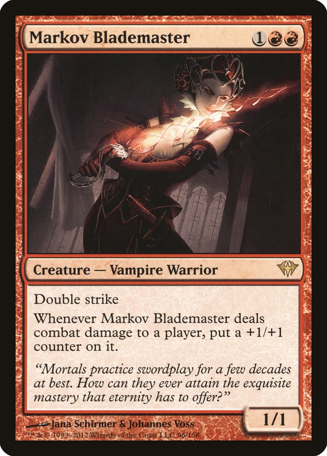 PORTUGUESE Markov Blademaster [Dark Ascension]