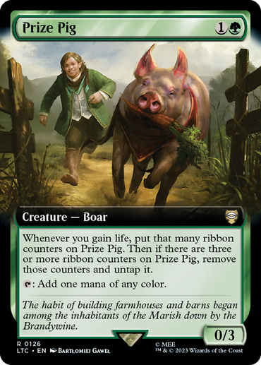 Prize Pig (Extended Art) [The Lord of the Rings: Tales of Middle-Earth Commander]