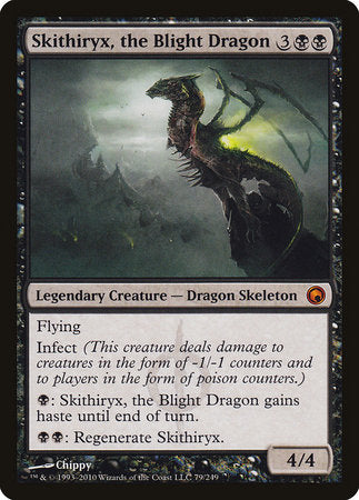 S-CHINESE Skithiryx, the Blight Dragon [Scars of Mirrodin]