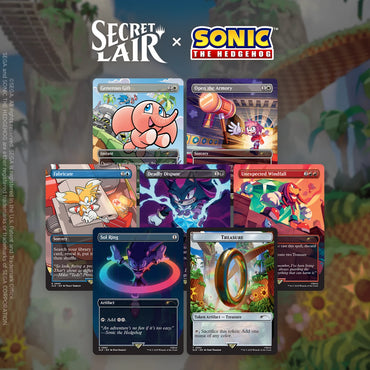 Secret Lair: "Secret Lair x Sonic: Chasing Adventure"