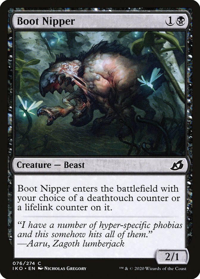 JAPANESE Boot Nipper [Ikoria: Lair of Behemoths]