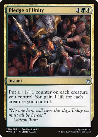 JAPANESE Pledge of Unity [War of the Spark]