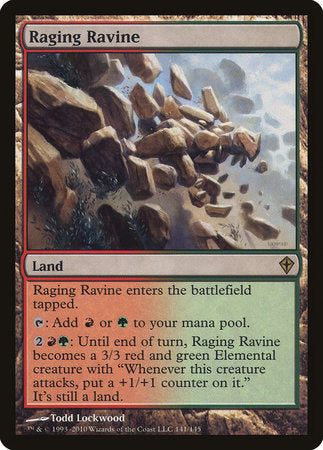 PORTUGUESE Raging Ravine [Worldwake]