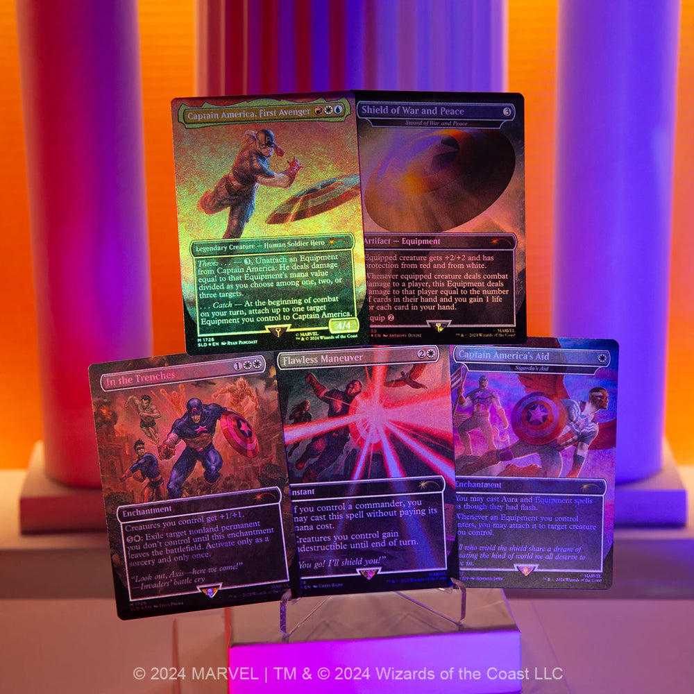 Secret Lair: "Secret Lair x Marvel's Captain America"