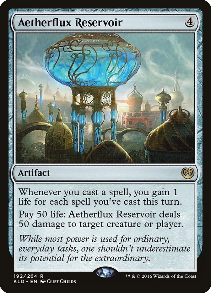 JAPANESE Aetherflux Reservoir [Kaladesh]